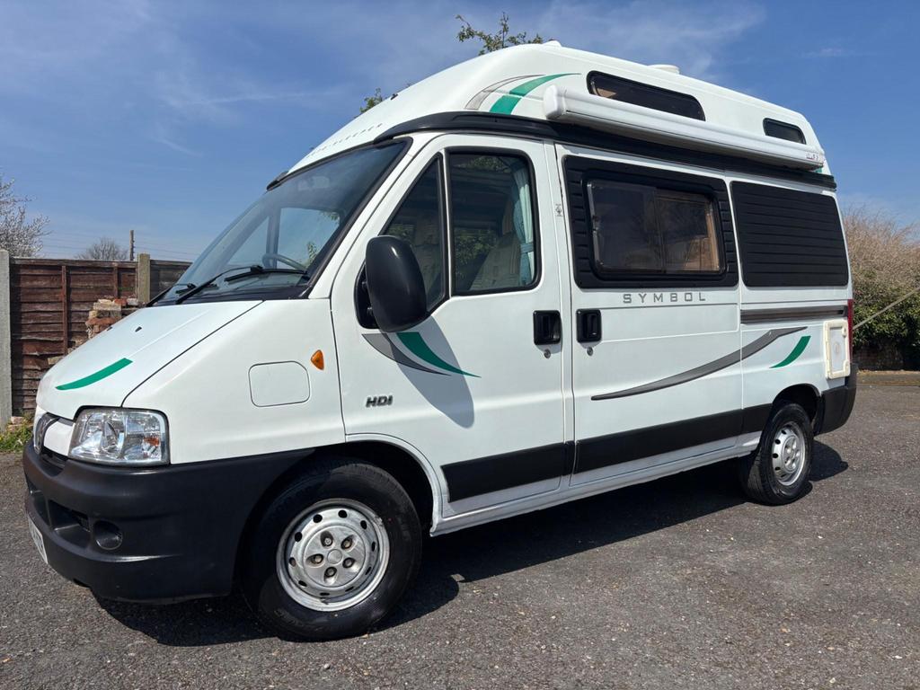 
								2004 Auto-Sleepers Symbol 2.2L 290 LX MWB HDI S/R – £3270 full									