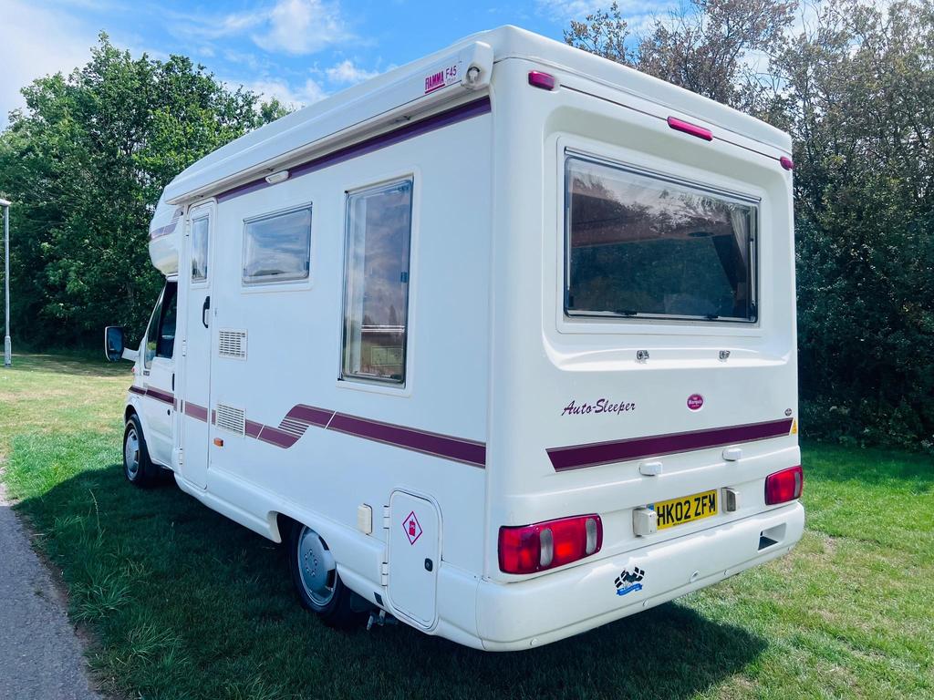 
								2002 Auto-Sleepers Ravenna 2.4L (120BHP) – £3100 full									
