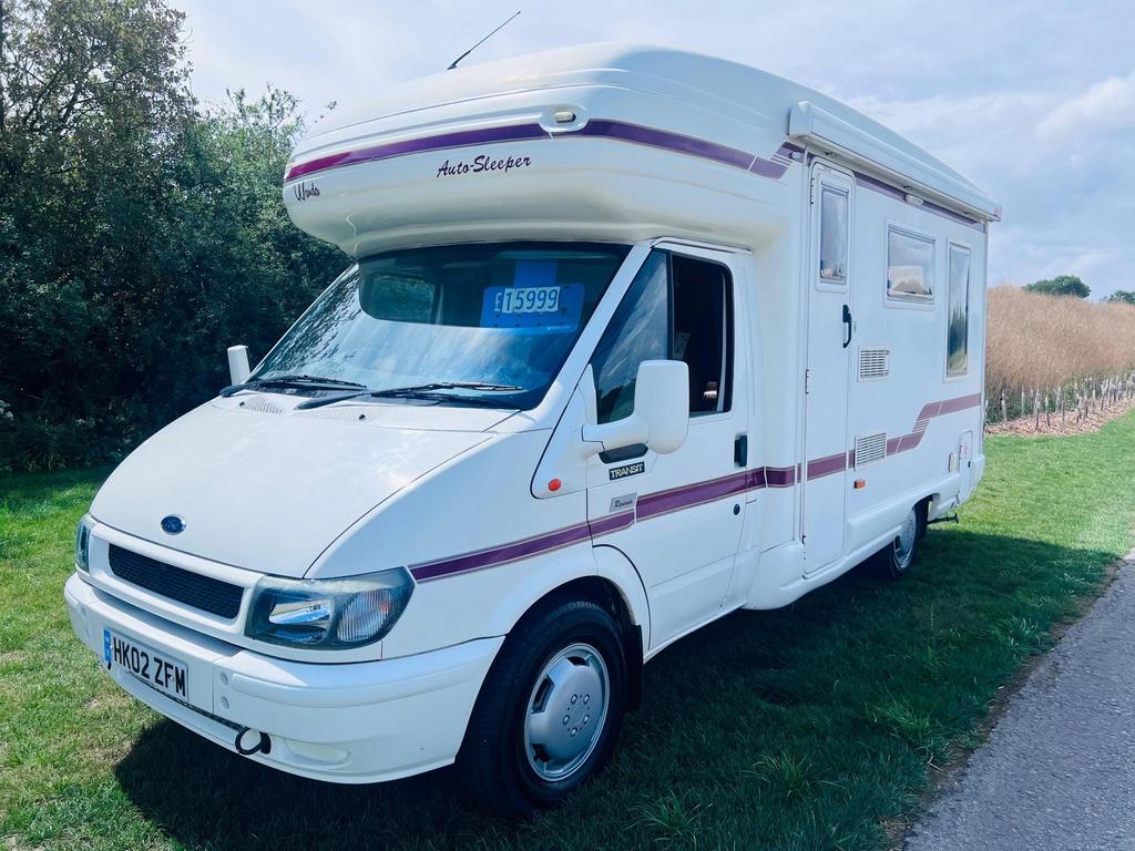 
								2002 Auto-Sleepers Ravenna 2.4L (120BHP) – £3100 full									