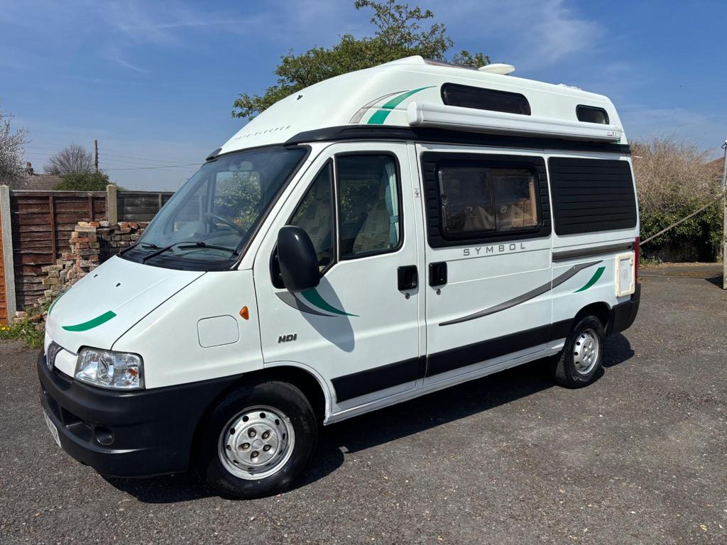 
								2004 Auto-Sleepers Symbol 2.2L 290 LX MWB HDI S/R – £3270 full									